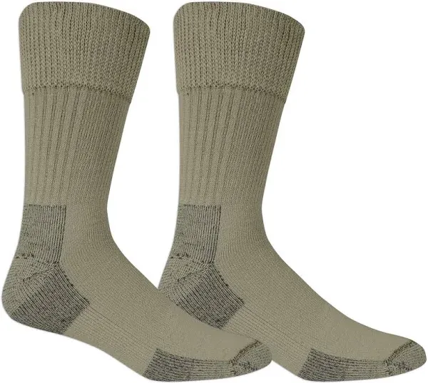 Dr. Scholl&#039;s Men&#039;s Advanced Relief Casual Crew Socks - 2 &amp; 3 Pair 7-12, Khaki 