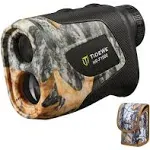 TIDEWE Waterproof Leaf Camo Laser Hunting Rangefinder Distance/Angle<wbr/>/Speed/Scan