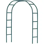 Garden Arch Trellis Army Green Arch 7.9 Ft Durable Metal Garden Arbor for Weddin