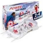 TOP SHELF Table Hockey Game 36" x 17" Table Games for Adults and Family - Board Game Table Bubble Dome Rod Hockey Table - Arcade Table Toys Ice Hockey Gift - All Parts Included, 2-4 Players