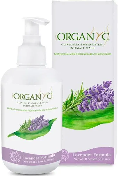 Organyc Feminine Hygiene Wash With Lavender