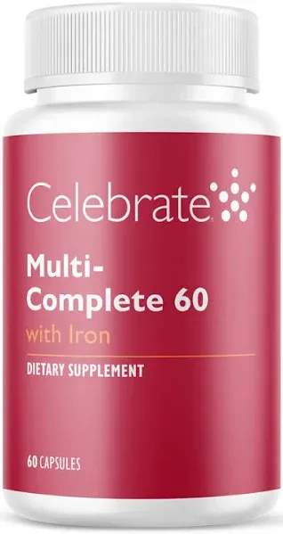 Multi-Complete 60 Bariatric Multivitamin with Iron Capsules