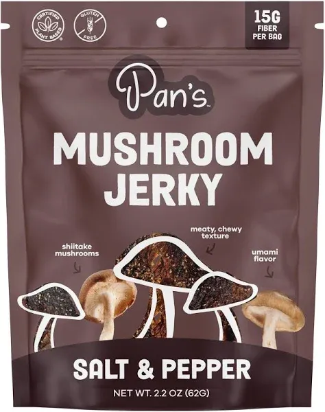 Pan's Mushroom Jerky Original