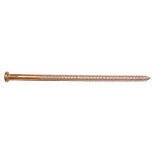 MAZE NAILS SS6WS-5 Stainless Steel Ring Shank Siding Nail, 5-Pound 6D 2-Inch