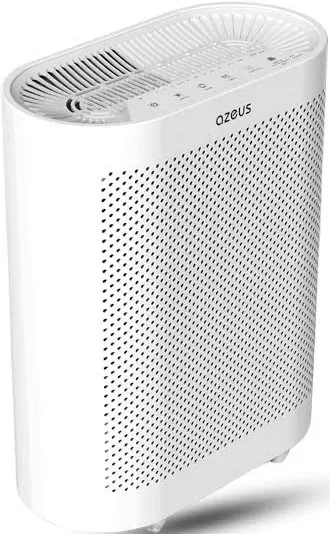 AZEUS UV-C Light True HEPA Air Purifier with Ionic Generator