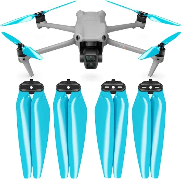 Master Airscrew Stealth Propellers for DJI Air 3 - Blue, 4 pcs