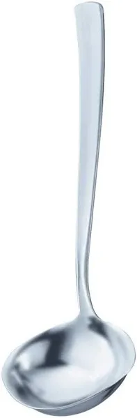 Rösle Stainless Steel Sauce Ladle, Round Handle, 2.7-Ounce