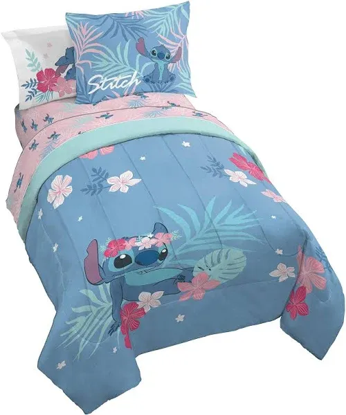 Disney Lilo &amp; Stitch Paradise Twin Comforter - Super Soft Kids - New Ships fast