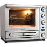 Gemelli Home Oven Convection Oven with Built-In Pizza Drawer and Rotisserie