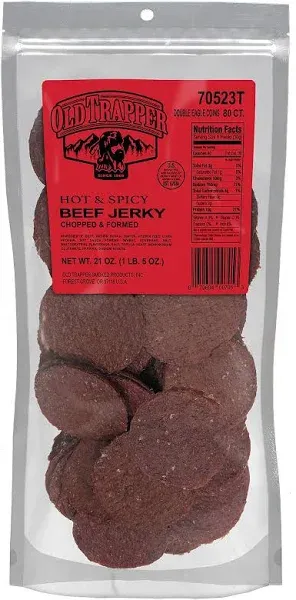 Old Trapper Spicy Double Eagle Beef Jerky