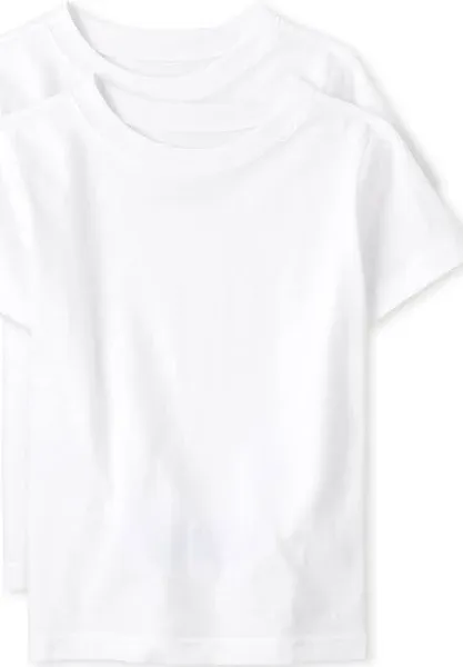 The Children's Place Boys' Short Sleeve Undershirt