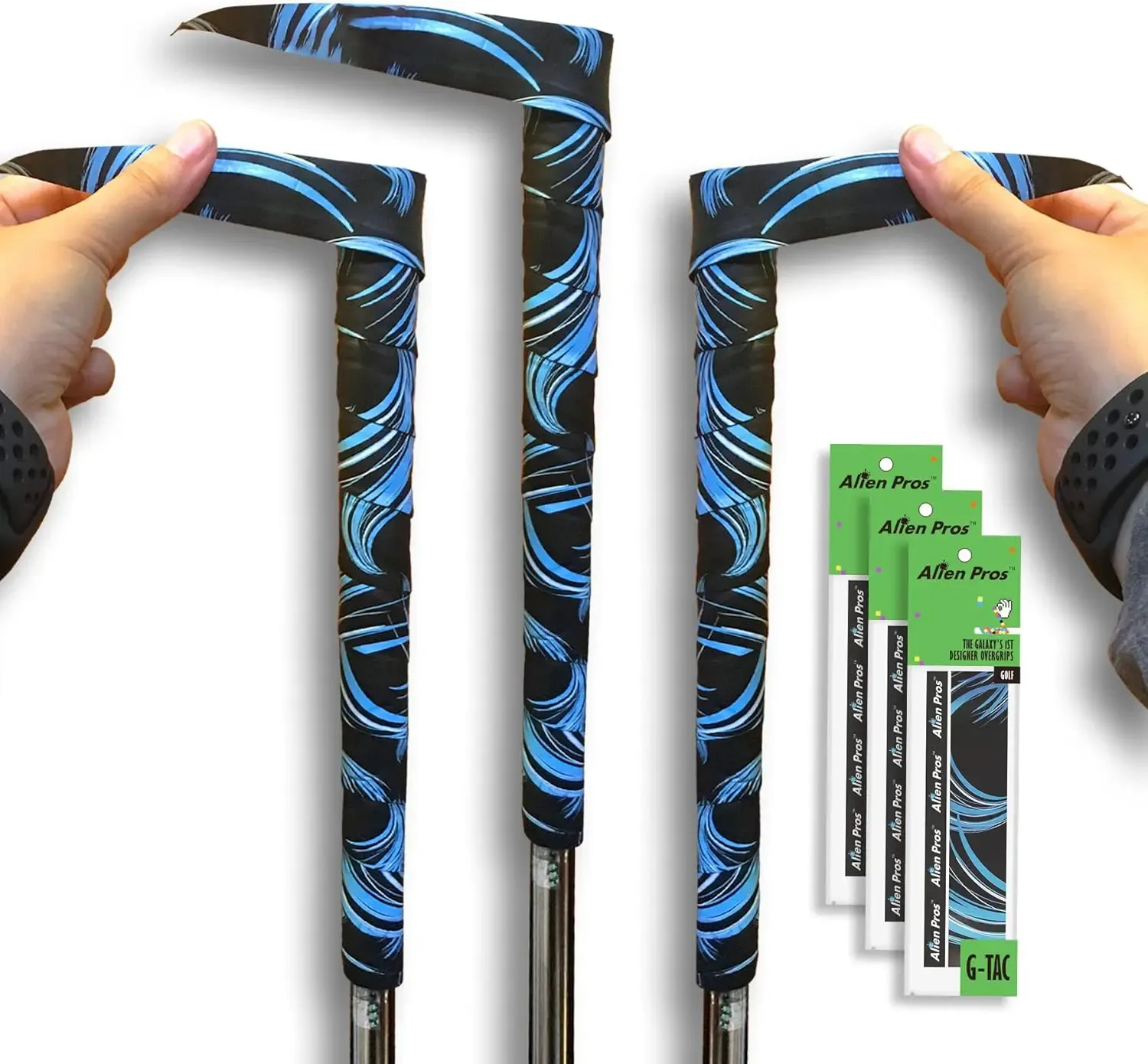 Alien Pros Golf Grip Wrapping Tapes - Innovative Golf Club Grip Solution - Enjoy