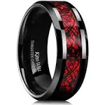 King Will Dragon Tungsten Ring