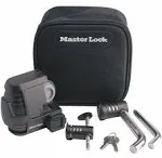 Master Lock Trailer Lock, Trailer Coupler & Receiver Lock Combo Pack, 3794DAT , Red