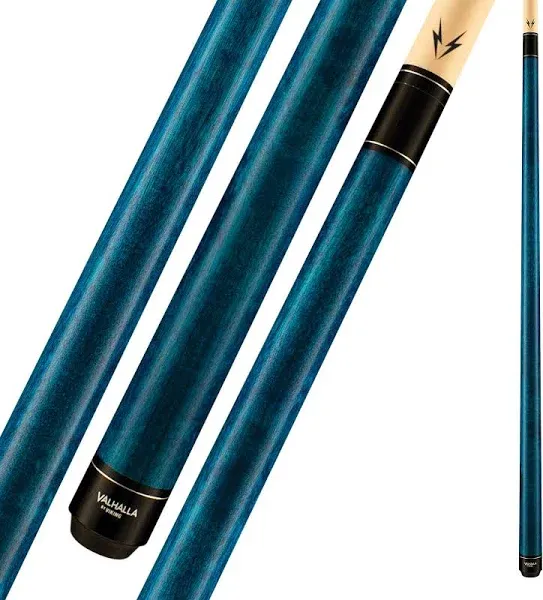 Viking Valhalla 100 Series No Wrap 2 Piece 58” Pool Cue Stick, Billiard Cue Stick, Bar or House Use for Men or Women