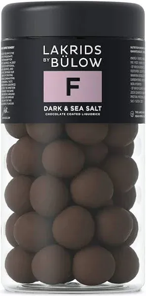 F Dark & Sea Salt Liquorice - 295g