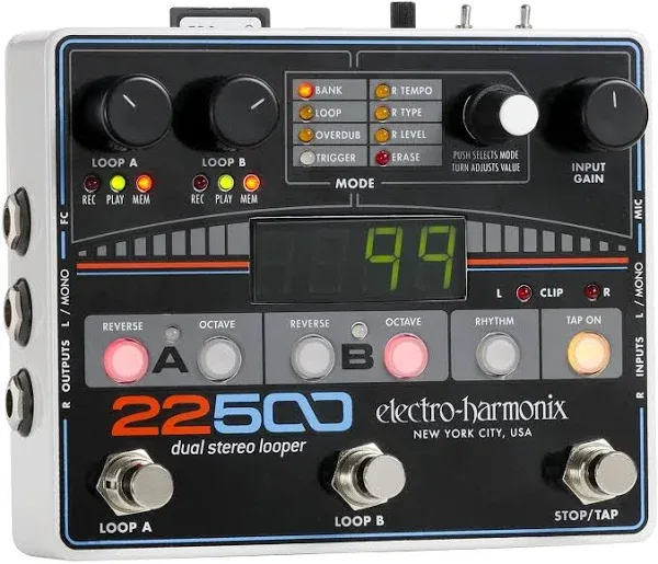 Electro-Harmonix 22500 Dual Stereo Looper