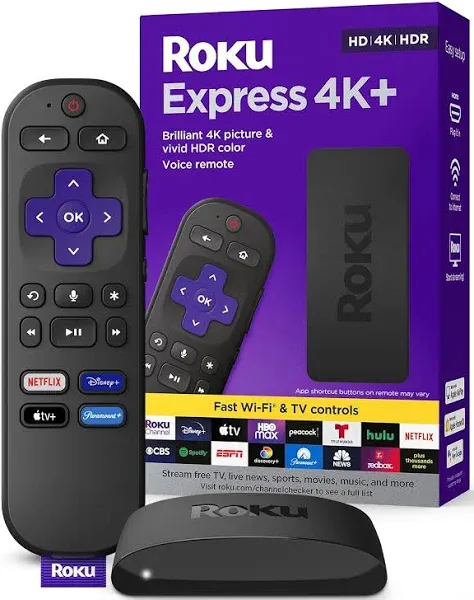 Roku Express 4K+ Streaming Player