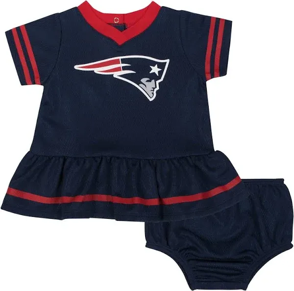 Gerber NFL Baby Girls Team Jersey Dress and Diaper Cover