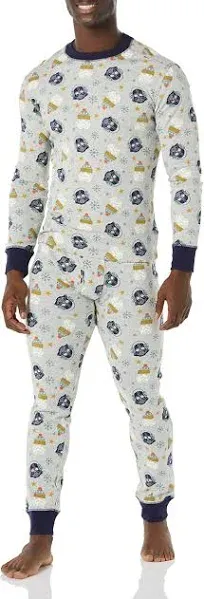 Amazon Essentials Disney | Marvel | Star Wars Men's Snug-Fit Pajama Sleep Sets - Discontinued Colors