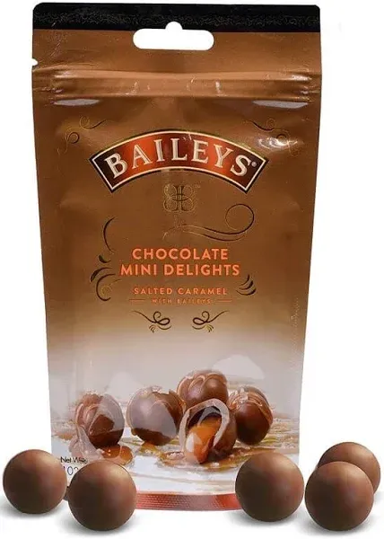 Chocolate candies BAILEYS, with Irish cream liqueur, salted caramel, 102 g