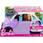 Barbie Car “Electric Vehicle” Charging Station and Plug Purple Convertible HJV36