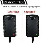 KAVCENT 12V Charger for Kids Ride On Car Toys, 12 Volt Battery Charger for Best Choice Products Wrangler SUV Universal Charger Supplies for Trax Dyna