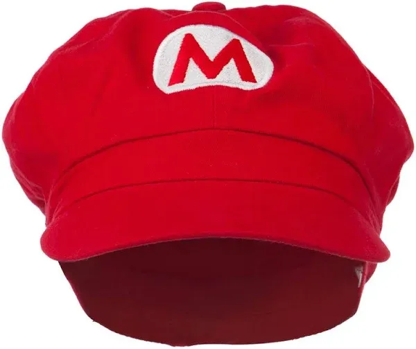 e4Hats.com Circle Mario and Luigi Embroidered Cotton Newsboy Cap