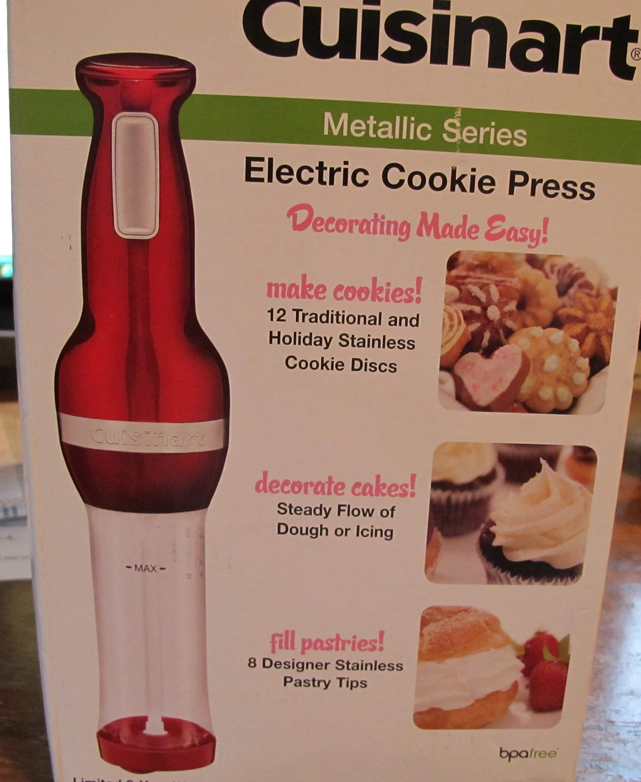 Cuisinart CCP-10 Electric Cookie Press