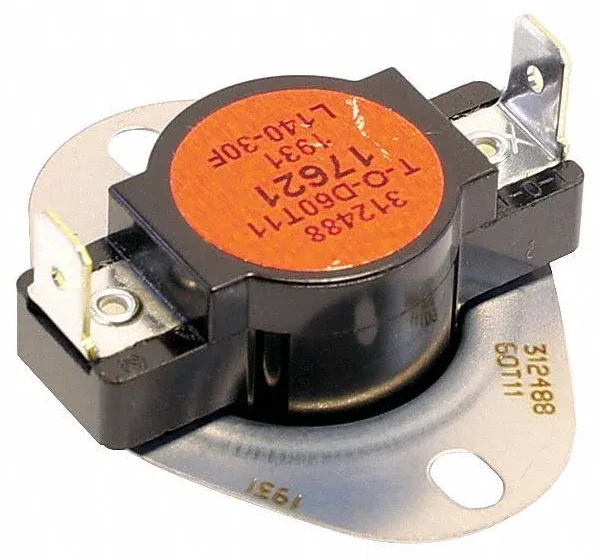 YORK S1-025-35380-0<wbr/>00 Limit Switch,Auto Reset,L140-30F 208W90