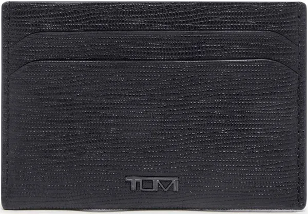 NEW TUMI - Nassau Slim Card Case - Slim Wallet Card Holder for Men &amp; Wome