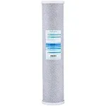 20-Inch Universal Carbon Block Water Filter Cartridge for Whole House Water F...