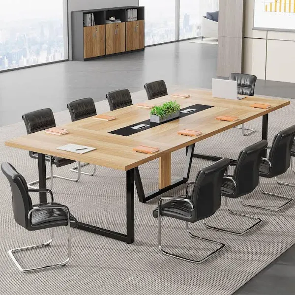 Tribesigns 8FT Conference Table 94.49" Large Meeting Table for 10 People