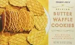 Trader Joe's Belgian Butter Waffle Cookies Traditional Belgian Butter Biscuits, 8.8 oz (Pack of 2)