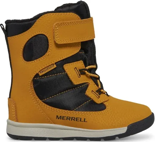 Merrell Snow Bank Jr. Waterproof Leather Boots