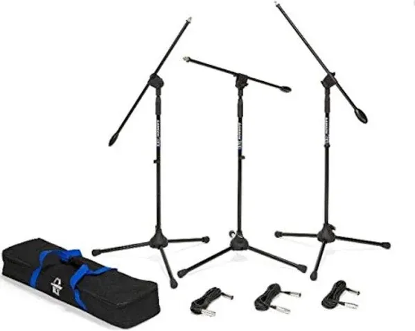 Samson BL3VP Boom Stand and Cable (3-Pack)