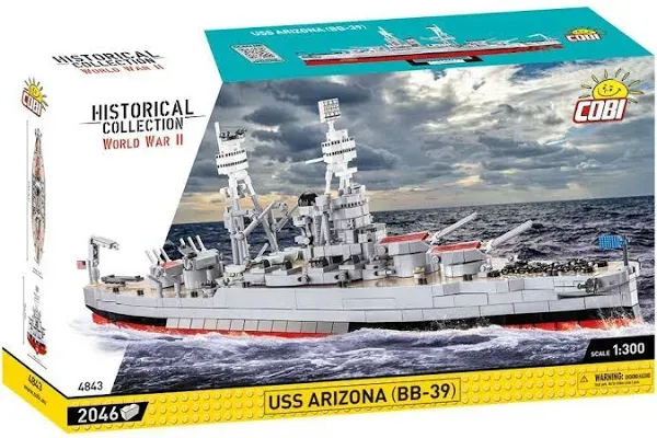 COBI Historical Collection WWII USS Arizona (BB-39)