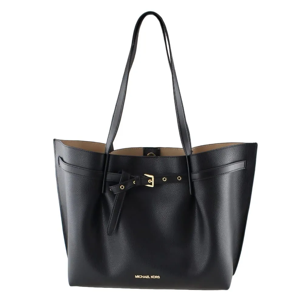 Michael Kors Emilia Large Pebbled Leather Tote Bag