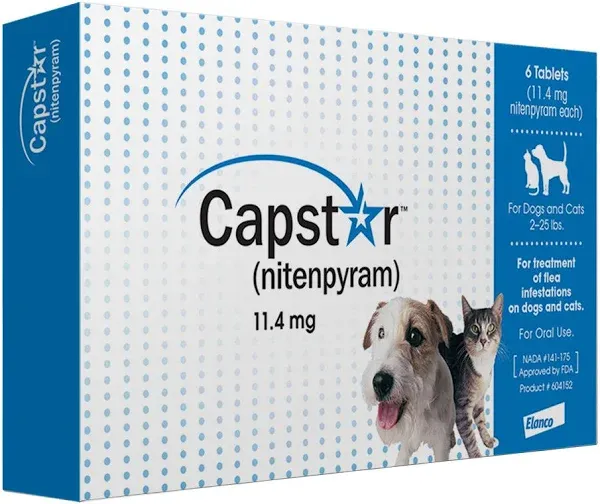 Capstar Fast-Acting Oral Flea Treatment for Dogs