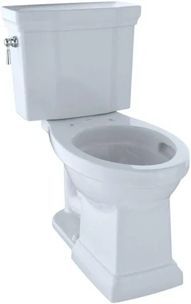 Toto Promenade II Elongated 1.28 GPF Two-Piece Toilet with CeFiONtect CST404CEF