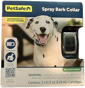 PETSAFE SPRAY BARK CONTROL Training Collar For Dogs New