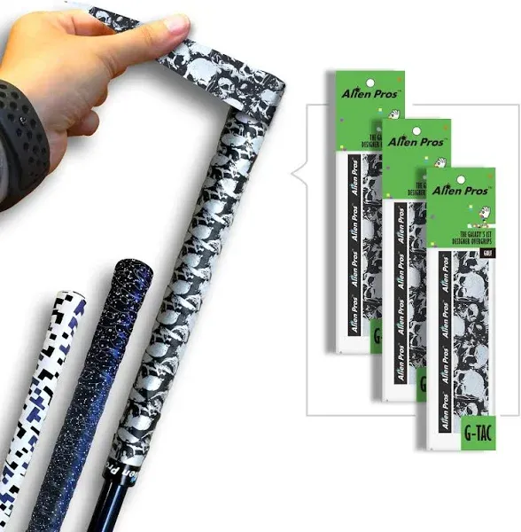 Alien Pros Golf Grip Wrapping Tapes - Innovative Golf Club Grip Solution - Enjoy