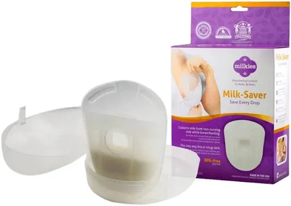 Milkies Milk-Saver Breast Milk Collector Storage