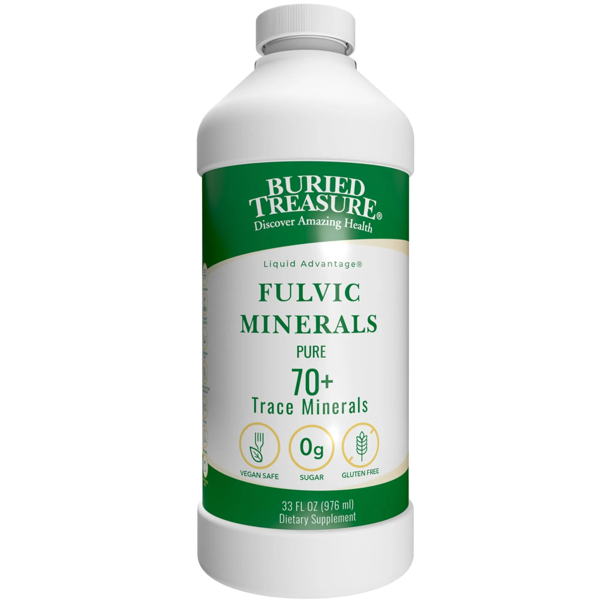 Liquid Advantage, Fulvic Minerals, 33 fl oz (976 ml)