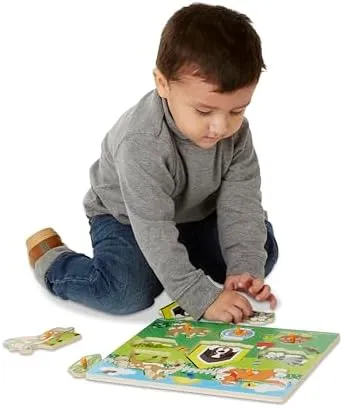 Melissa & Doug Pets Peg Puzzle