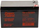 Power Patrol Interstate Batteries FAS1075 Battery 12V 7AH SLA .187 F1 Faston