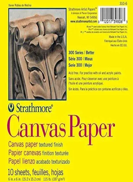 Strathmore 300 Series Canvas Paper Pad