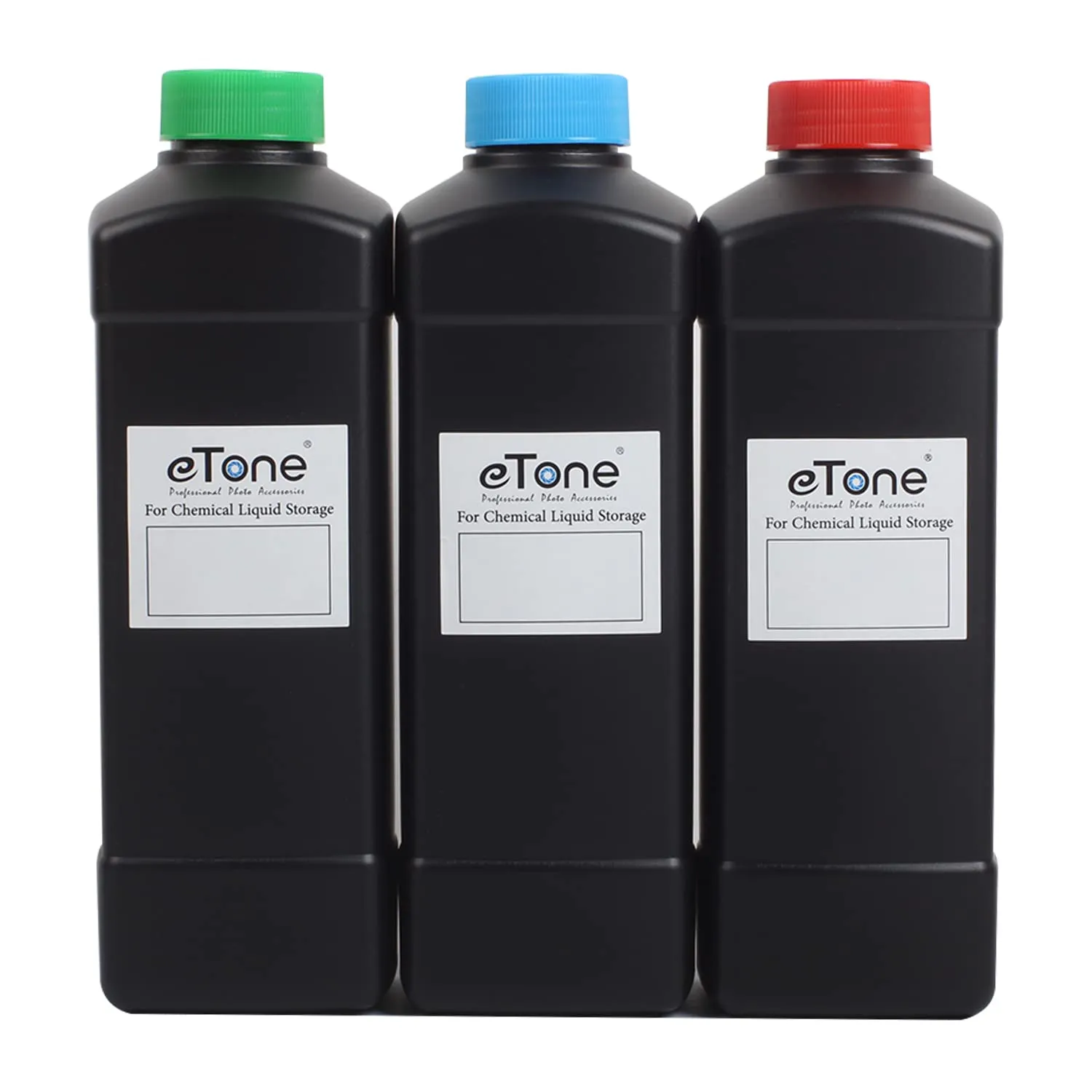 3x 1000ml Darkroom Chemical Storage Bottles Film Photo Developing Processing 1L