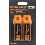 Fiskars Pro Carbonmax 3/4in Utility Blades 20 Pack - 771060-1001