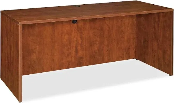 Lorell Essentials Credenza Shell - 70.9" x 23.6" x 29.5" - Finish: Cherry, Laminate